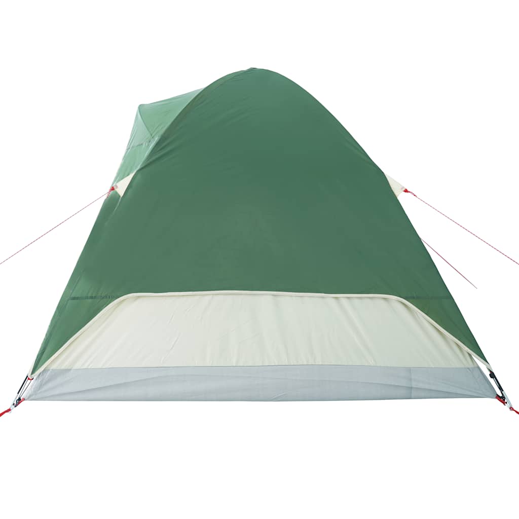Tenda da Campeggio a Cupola per 6 Persone Verde Impermeabile
