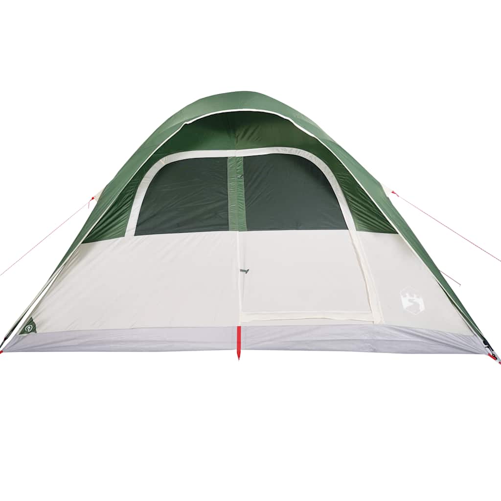 Tenda da Campeggio a Cupola per 6 Persone Verde Impermeabile 94555