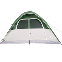 Tenda da Campeggio a Cupola per 6 Persone Verde Impermeabile 94555