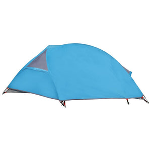 Tenda da Campeggio a Cupola per 1 Persona Blu Impermeabile 94560
