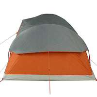 Tenda Familiare a Cupola 9 Persone Arancione Impermeabile 94565