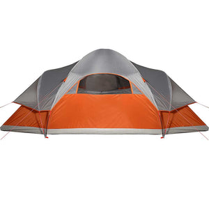 Tenda Familiare a Cupola 9 Persone Arancione Impermeabile 94565
