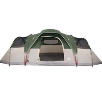 Tenda Familiare a Cupola per 11 Persone Verde Impermeabile 94566