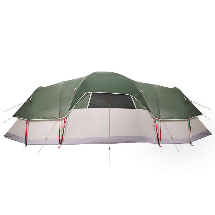 Tenda Familiare a Cupola per 11 Persone Verde Impermeabile 94566
