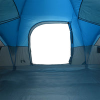 Tenda Familiare a Cupola per 11 Persone Blu Impermeabile