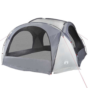 Tenda per Feste Bianca e Grigia Impermeabile 94572