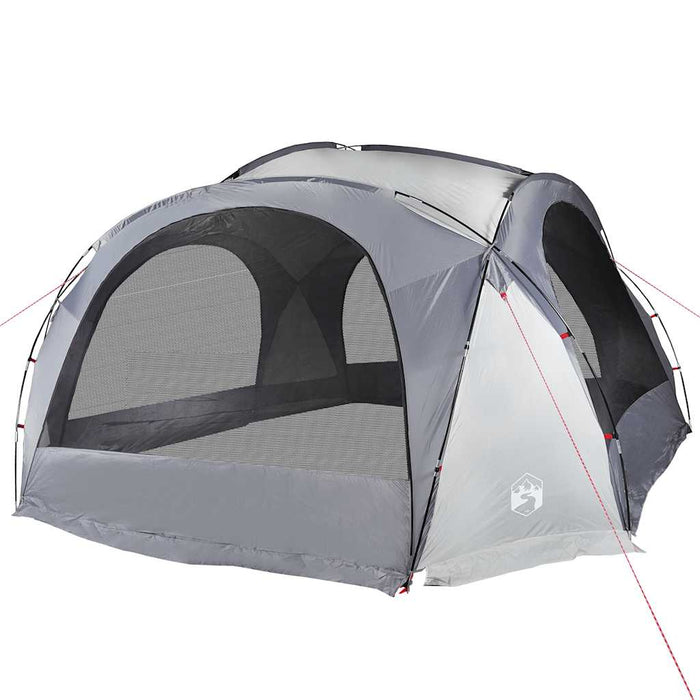 Tenda per Feste Bianca e Grigia Impermeabile 94572