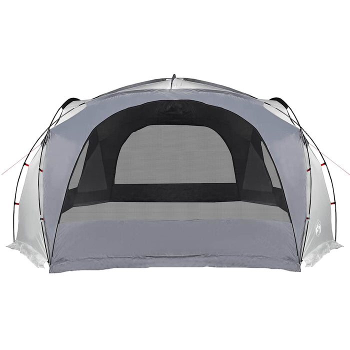 Tenda per Feste Bianca e Grigia Impermeabile 94572