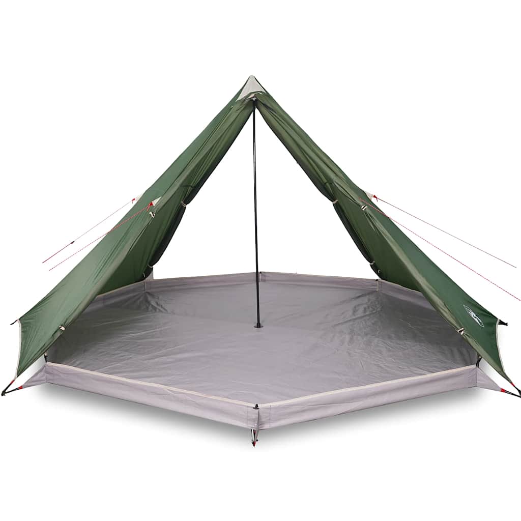 Tenda Familiare Tipi per 8 Persone Verde Impermeabile
