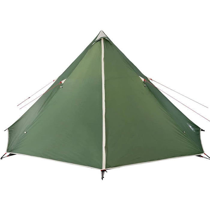 Tenda Familiare Tipi per 8 Persone Verde Impermeabile