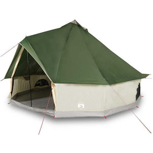 Tenda Familiare Tipi per 6 Persone Verde Impermeabile 94585