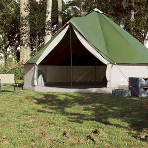 Tenda Familiare Tipi per 8 Persone Verde Impermeabile 94588