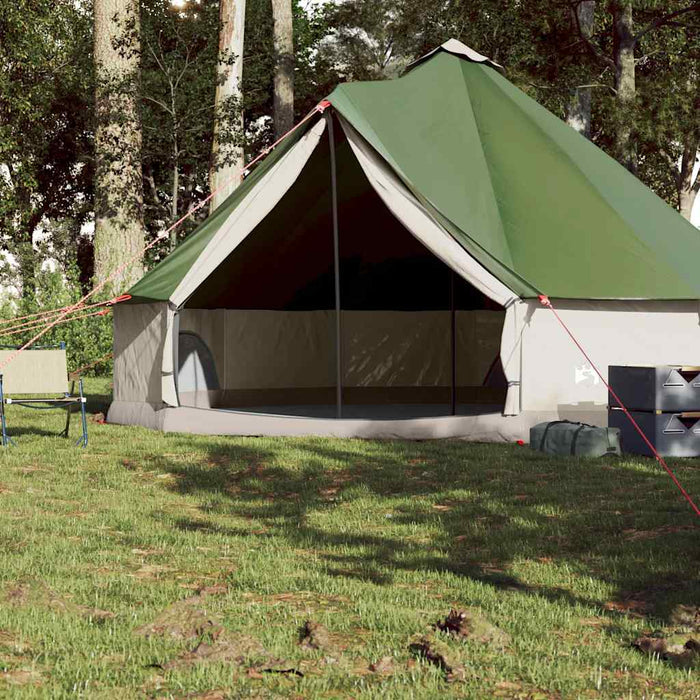 Tenda Familiare Tipi per 8 Persone Verde Impermeabile 94588