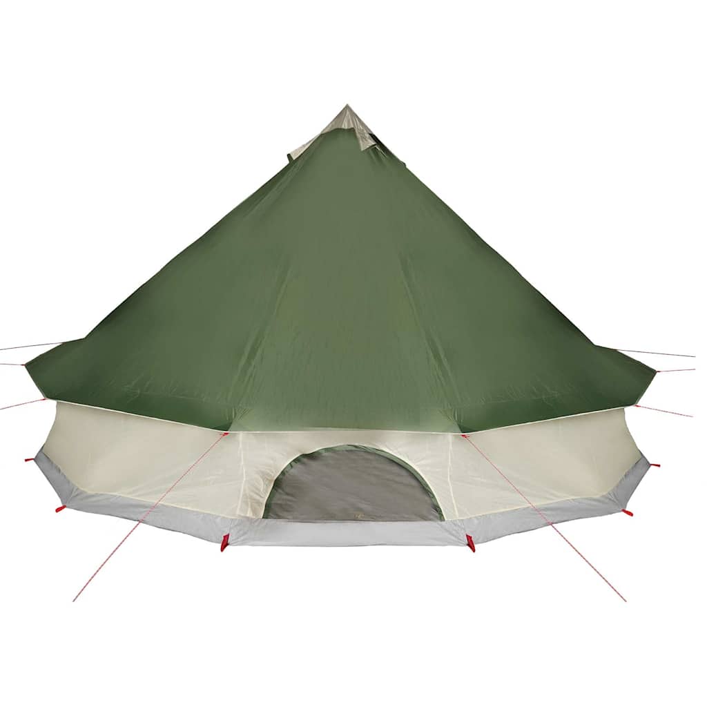 Tenda Familiare Tipi per 8 Persone Verde Impermeabile