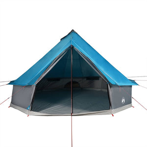 Tenda Familiare Tipi per 8 Persone Blu Impermeabile