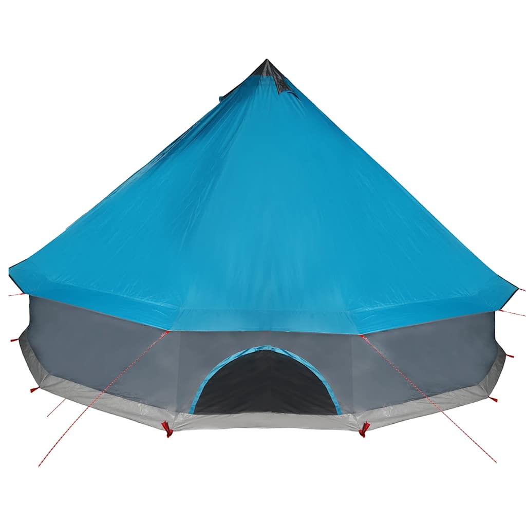 Tenda Familiare Tipi per 10 Persone Blu Impermeabile