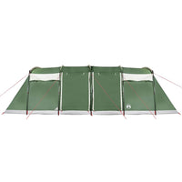 Tenda Familiare a Tunnel per 8 Persone Verde Impermeabile 94616