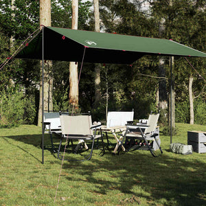 Telone da Campeggio Verde 360x294 cm Impermeabile 94655