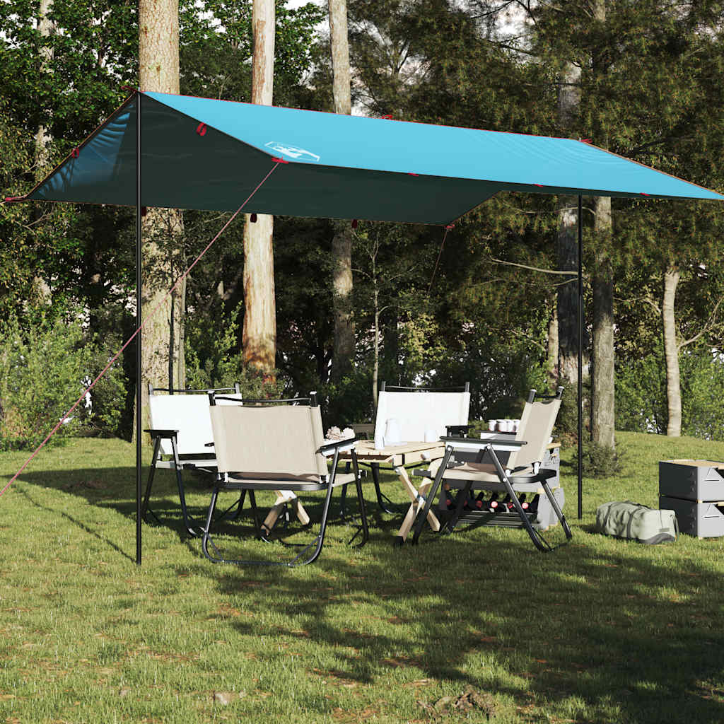 Telone da Campeggio Blu 400x294 cm Impermeabile 94662