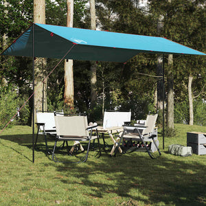 Telone da Campeggio Blu 400x294 cm Impermeabile 94665