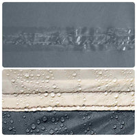 Telone da Campeggio Grigio/Arancione 500x294 cm Impermeabile