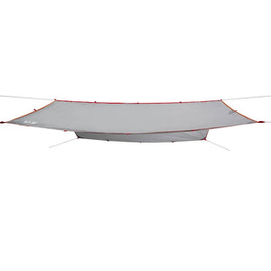 Telone da Campeggio Grigio/Arancione 500x294 cm Impermeabile 94672