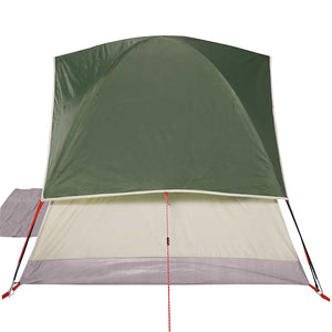 Tenda da Campeggio a Cupola per 3 Persone Verde Impermeabile