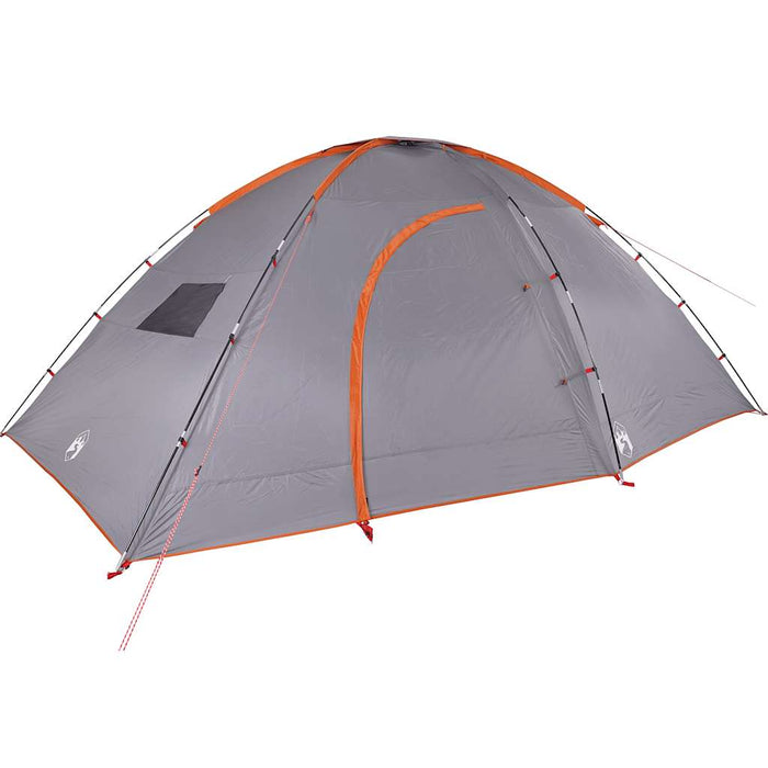 Tenda da Campeggio per 8 Persone Arancione Impermeabile 94718