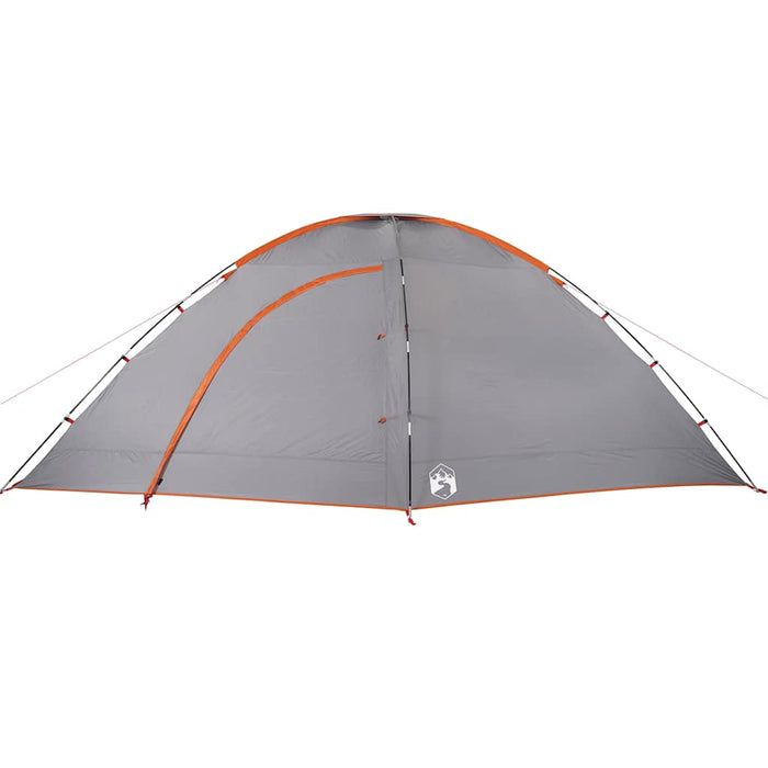 Tenda da Campeggio per 8 Persone Arancione Impermeabile 94718