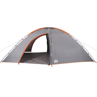 Tenda da Campeggio per 8 Persone Arancione Impermeabile 94718