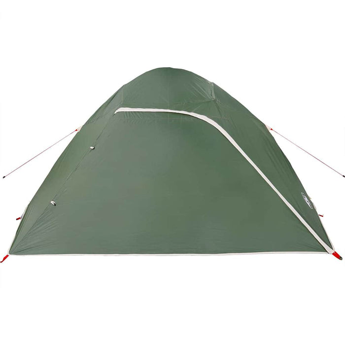 Tenda da Campeggio a Cupola per 4 Persone Verde Impermeabile 94719