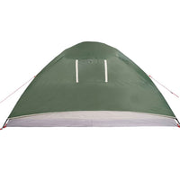 Tenda da Campeggio a Cupola per 6 Persone Verde Impermeabile