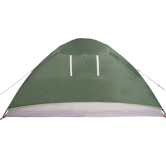 Tenda da Campeggio a Cupola per 6 Persone Verde Impermeabile