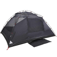 Tenda Familiare a Cupola 6 Persone Bianca Tessuto Impermeabile 94726