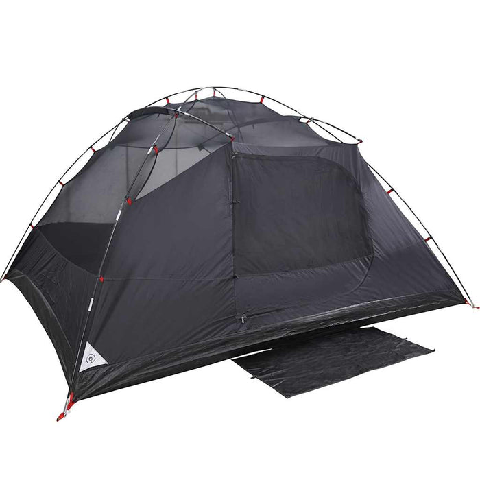 Tenda Familiare a Cupola 6 Persone Bianca Tessuto Impermeabile 94726