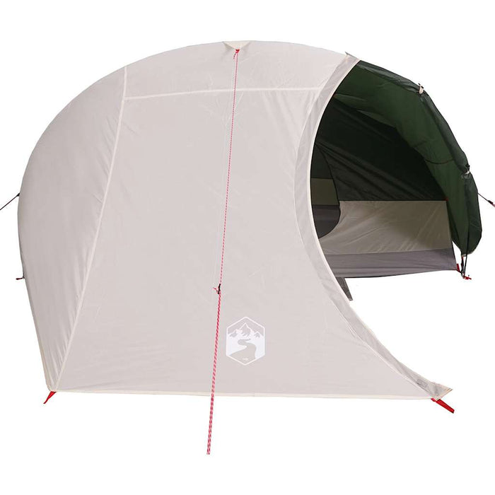 Tenda da Campeggio a Cupola per 4 Persone Verde Impermeabile 94727
