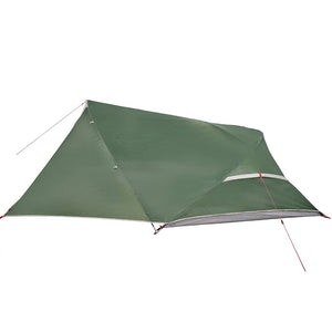 Tenda da Campeggio a Cupola per 4 Persone Verde Impermeabile