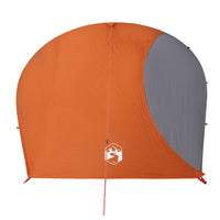 Tenda da Campeggio a Cupola 4 Persone Arancione Impermeabile 94729
