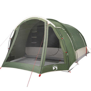Tenda Familiare per 6 Persone Verde Impermeabile