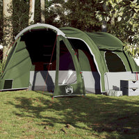 Tenda Familiare per 6 Persone Verde Impermeabile 94731