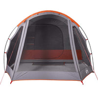 Tenda da Campeggio Familiare per 6 Persone Grigia Impermeabile 94733