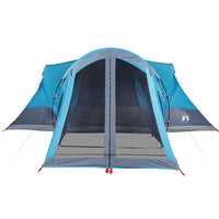 Tenda Familiare Tipi per 8 Persone Blu Impermeabile