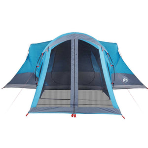 Tenda Familiare Tipi per 8 Persone Blu Impermeabile
