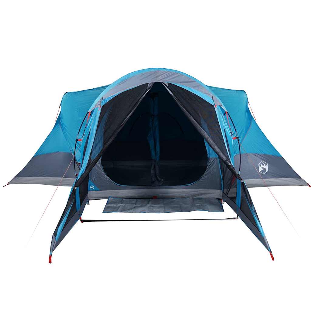 Tenda Familiare Tipi per 8 Persone Blu Impermeabile