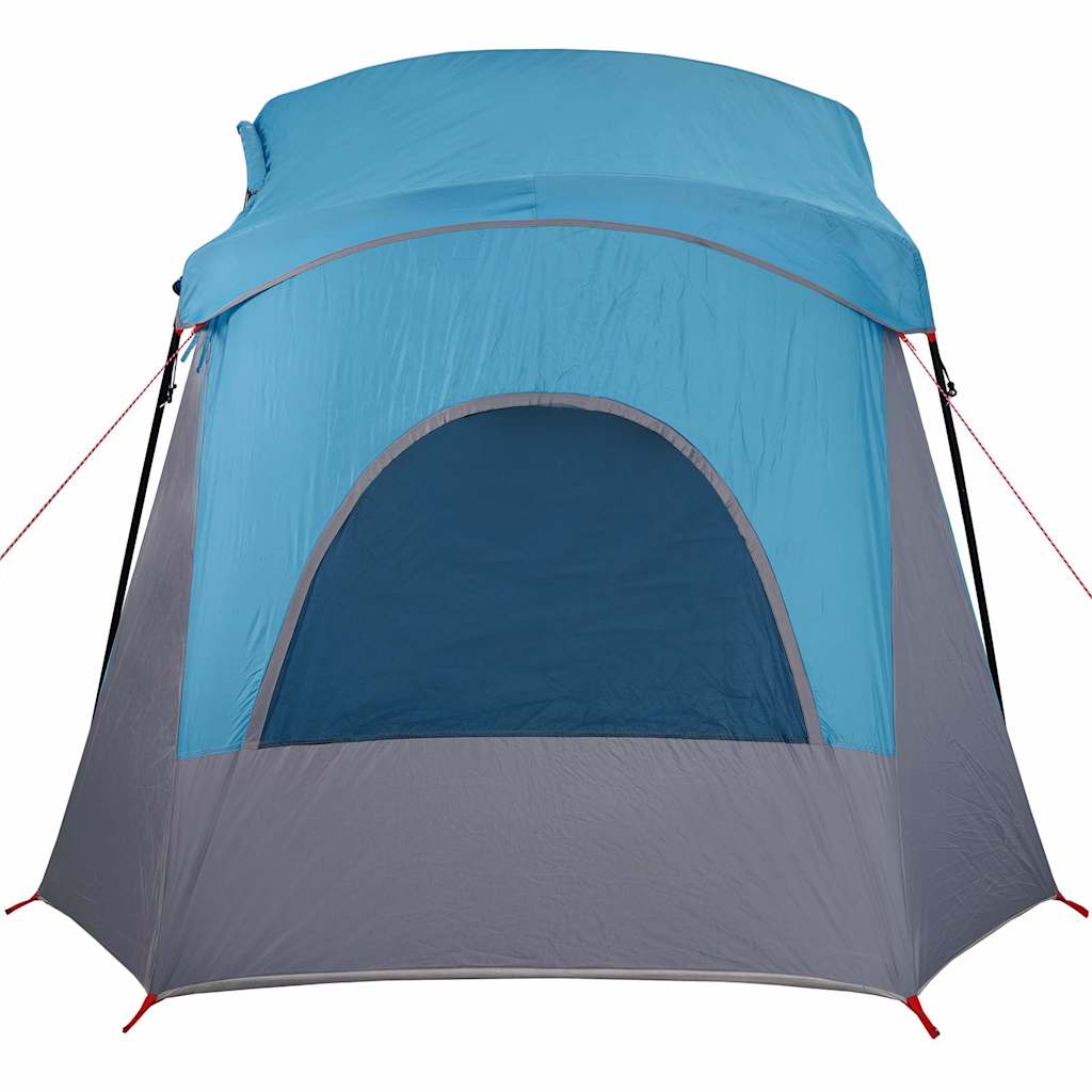 Tenda da Campeggio a Cabina per 5 Persone Blu Impermeabile 94753