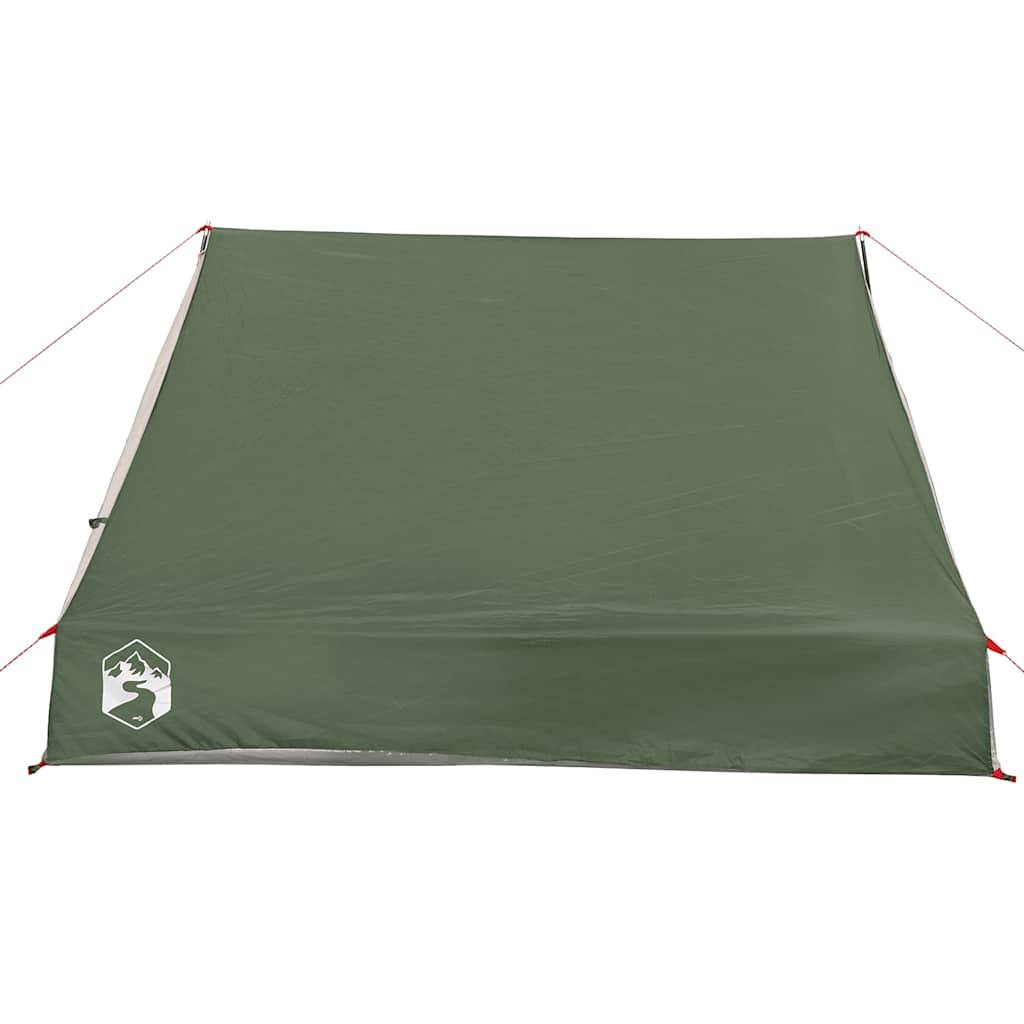 Tenda da Campeggio Telaio ad A per 2 Persone Verde Impermeabile 94755