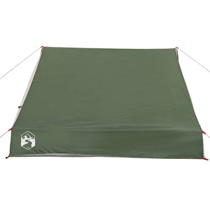 Tenda da Campeggio Telaio ad A per 2 Persone Verde Impermeabile 94755