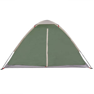 Tenda da Campeggio a Cupola per 2 Persone Verde Impermeabile 94759