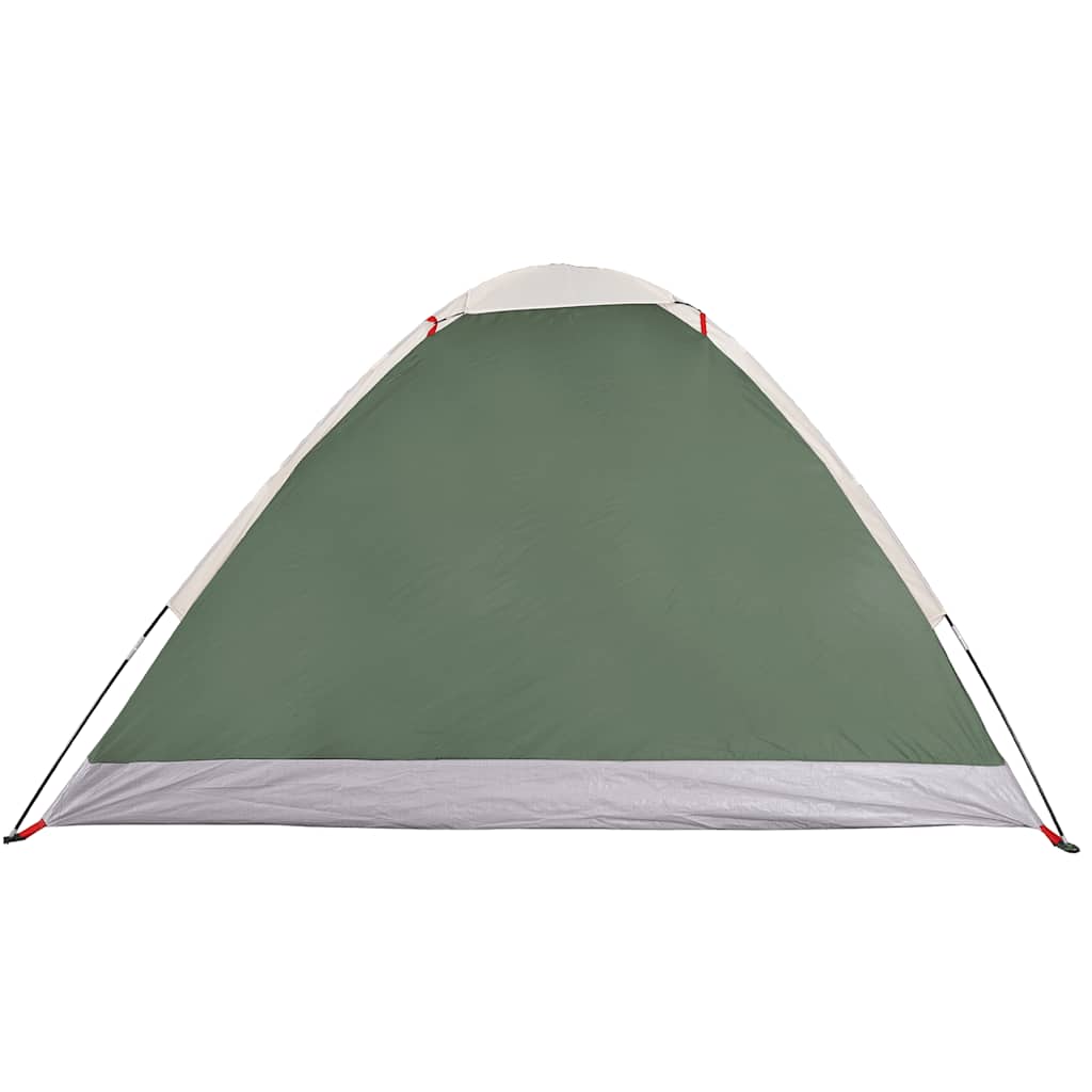 Tenda da Campeggio a Cupola per 4 Persone Verde Impermeabile
