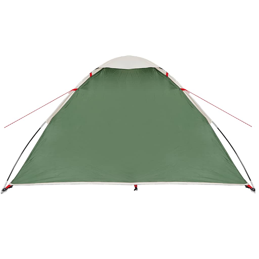 Tenda da Campeggio a Cupola per 2 Persone Verde Impermeabile